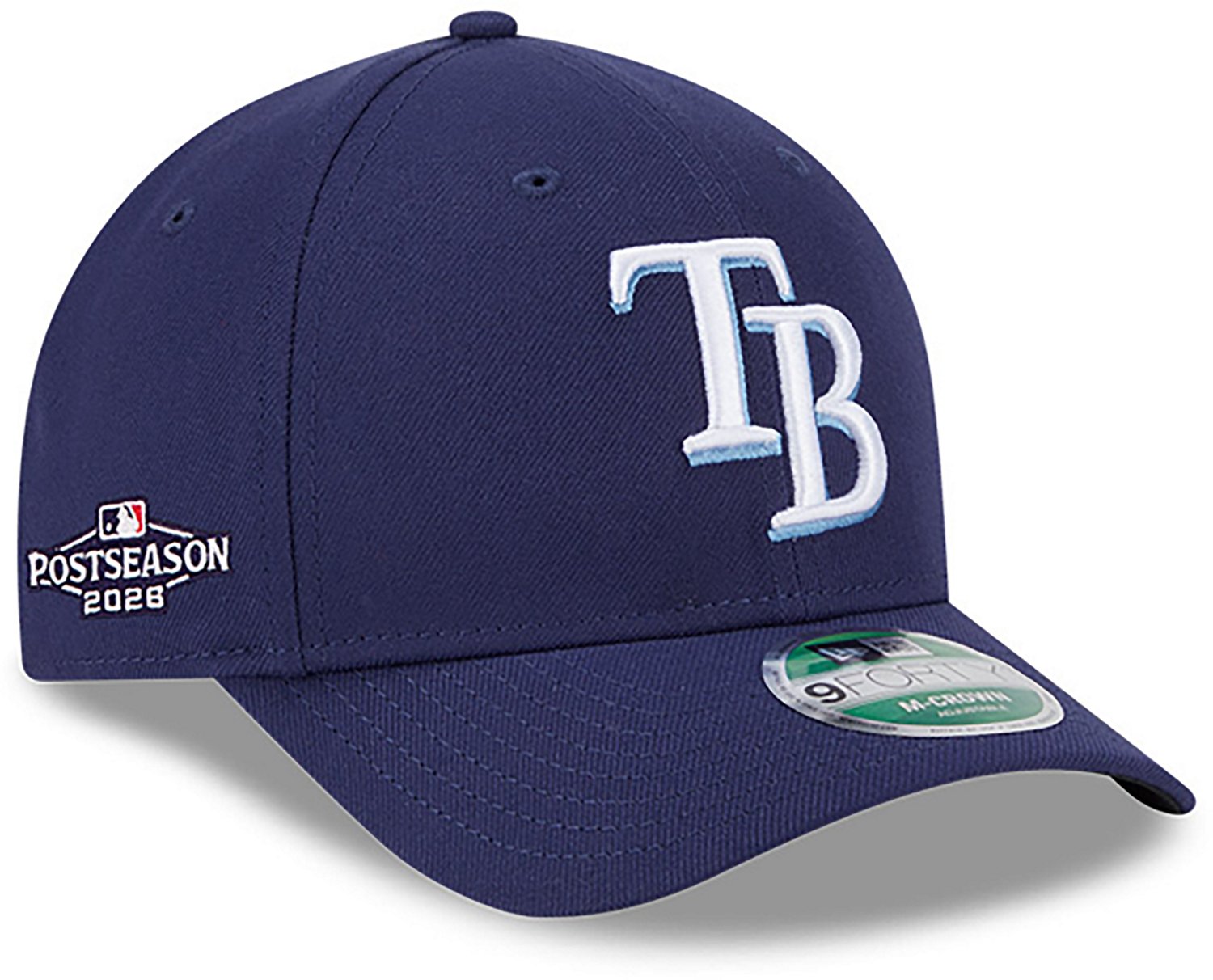 New Era Tampa Bay Rays 2026 Postseason Side Patch 9FORTY Cap - view number 3