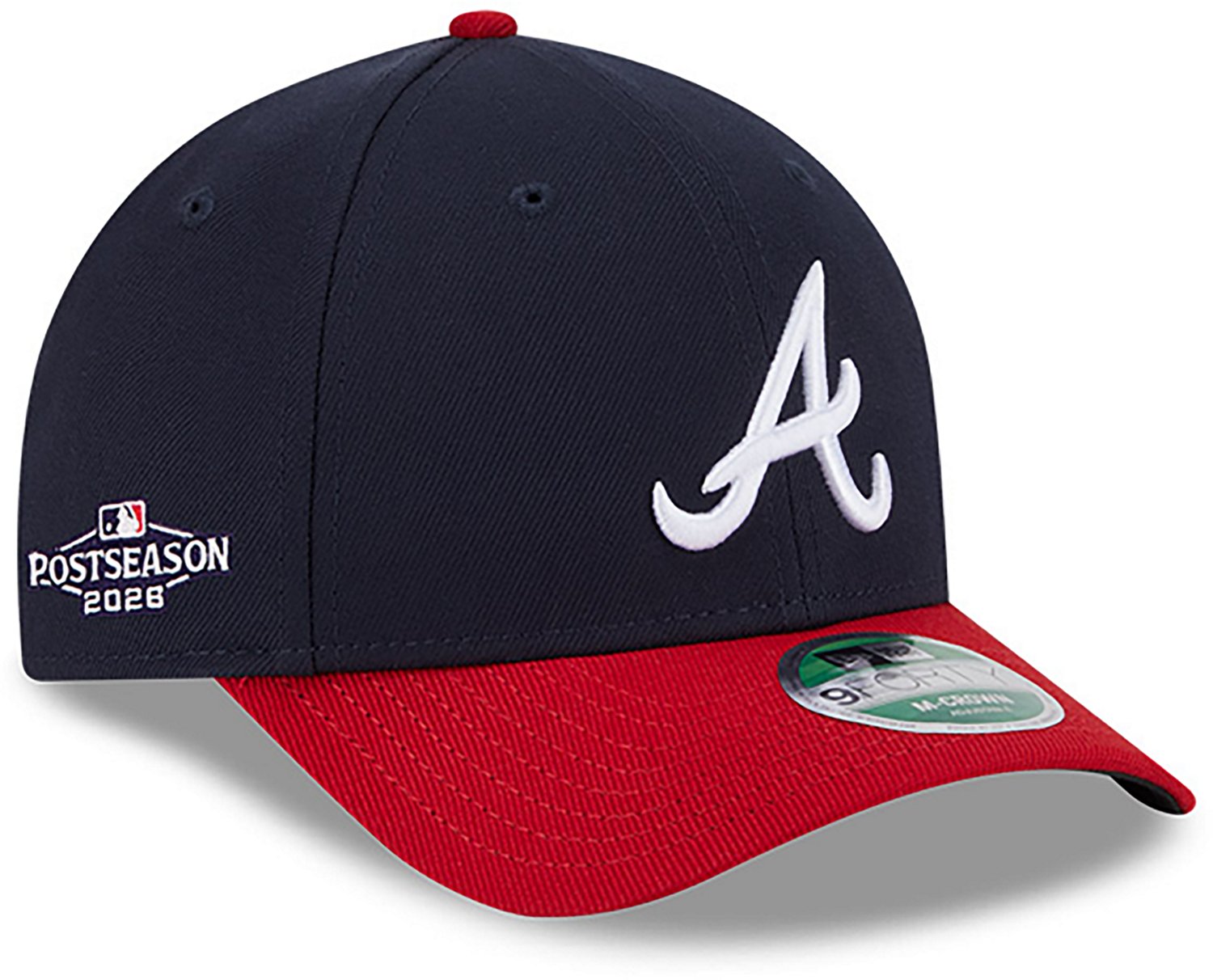 New Era Atlanta Braves 2026 Postseason Side Patch 9FORTY Cap - view number 2