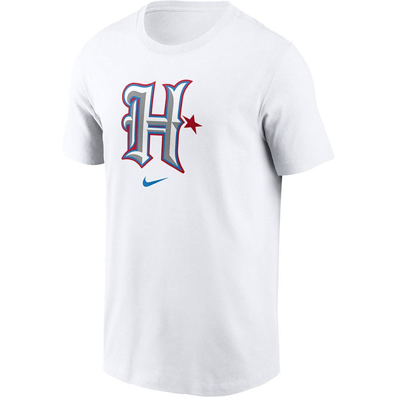 Men's Nike  White Houston Texans Rivalries Collection Play Clock T-Shirt