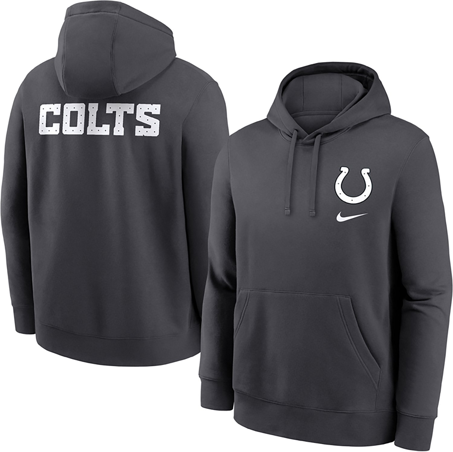 Nike Men's Indianapolis Colts Rivalries Club Fleece Hoodie - view number 3