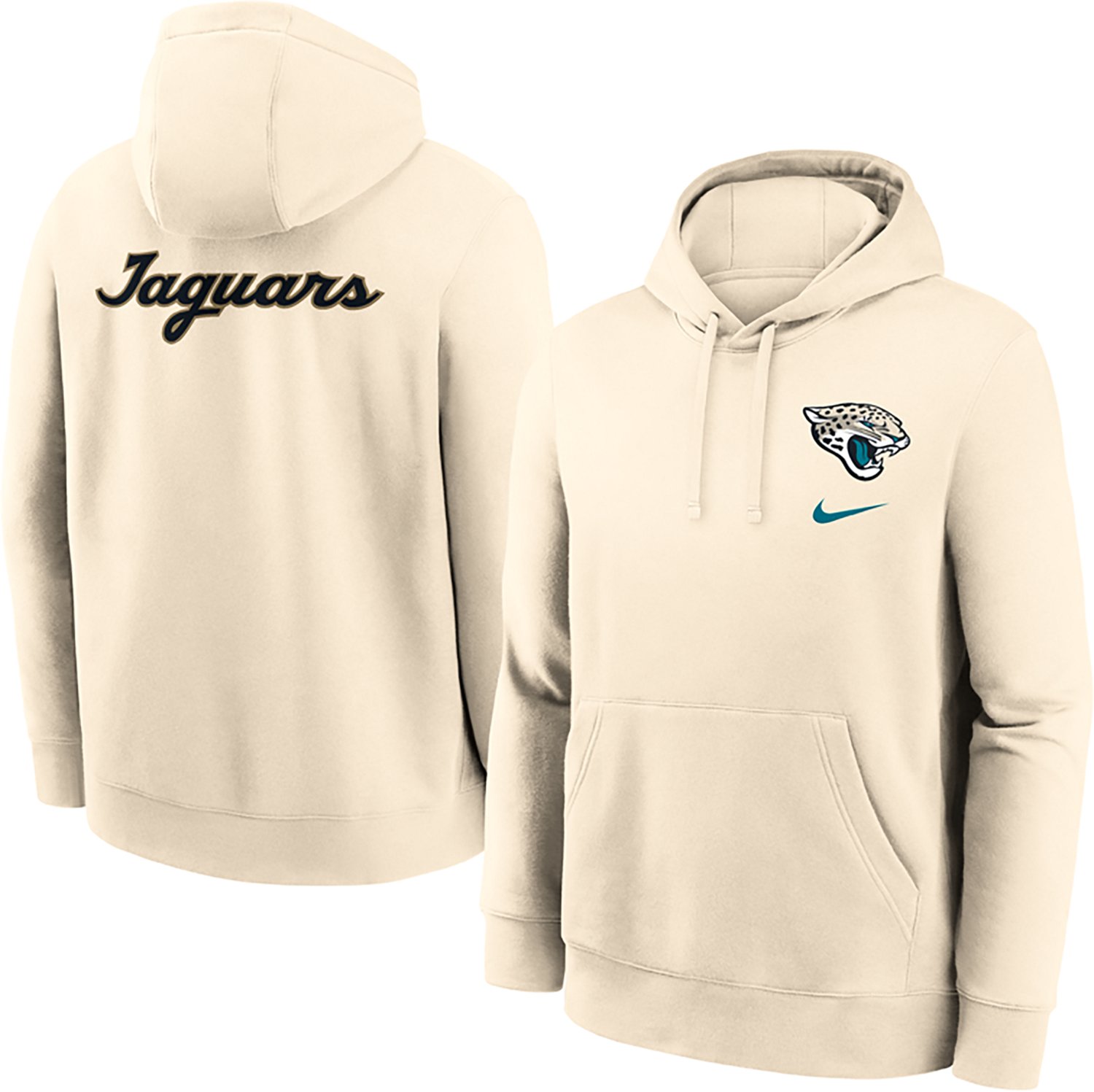 Nike Men's Jacksonville Jaguars Rivalries Club Fleece Hoodie | Academy