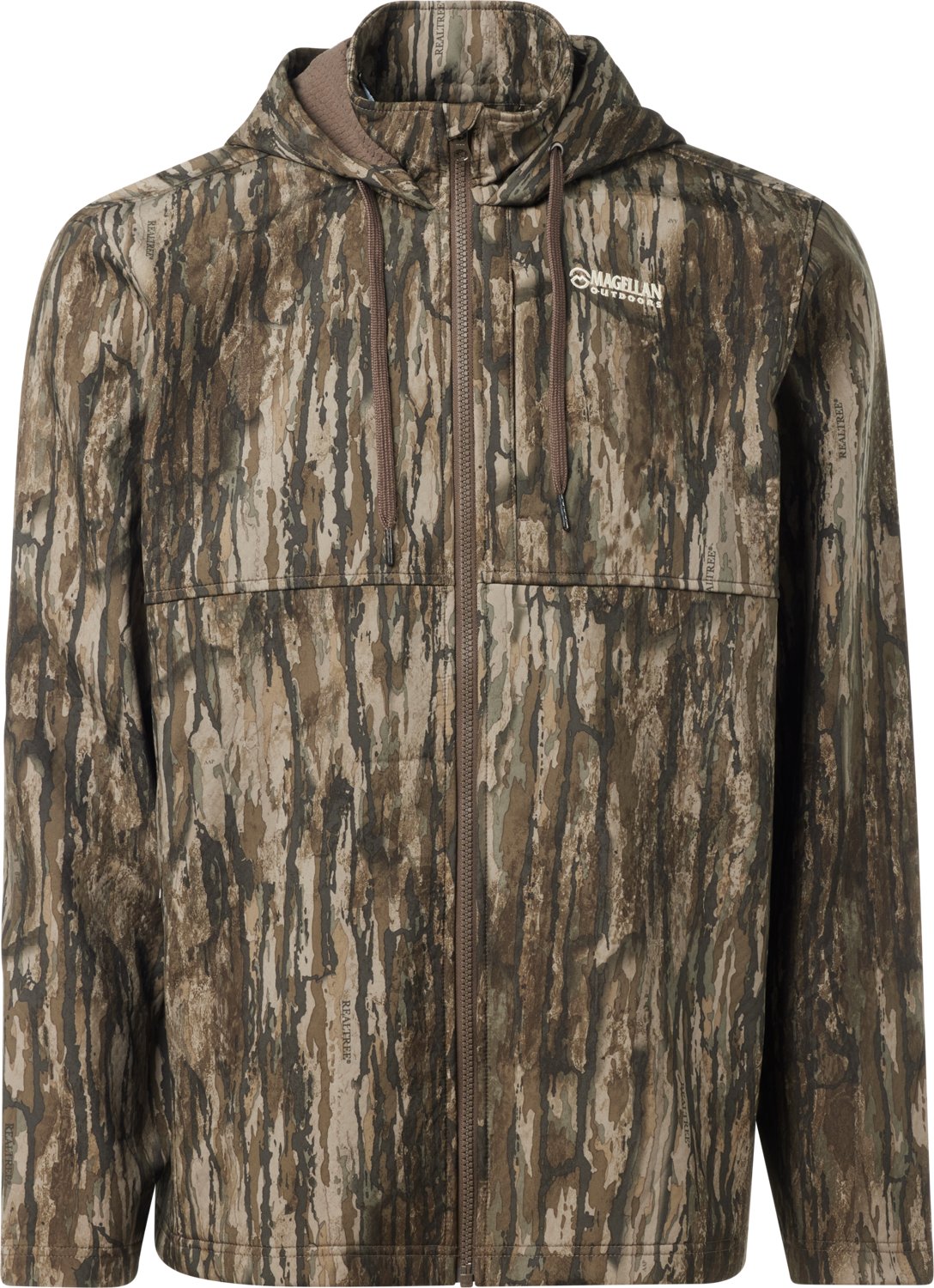 Magellan Outdoors Hunt Gear Men’s Boone Hooded FZ Camo Jacket