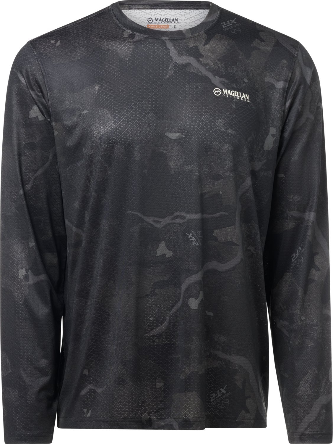 Magellan Outdoors Hunt Gear Men's Eagle Pass Tech Mesh Long Sleeve T-shirt
