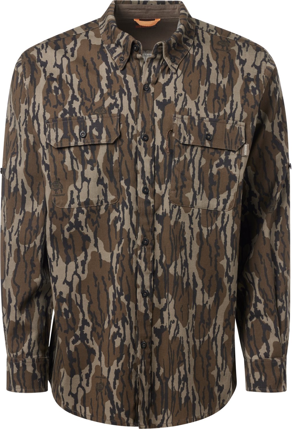Magellan Outdoors Hunt Gear Men's Stonewell Long Sleeve Twill Shirt