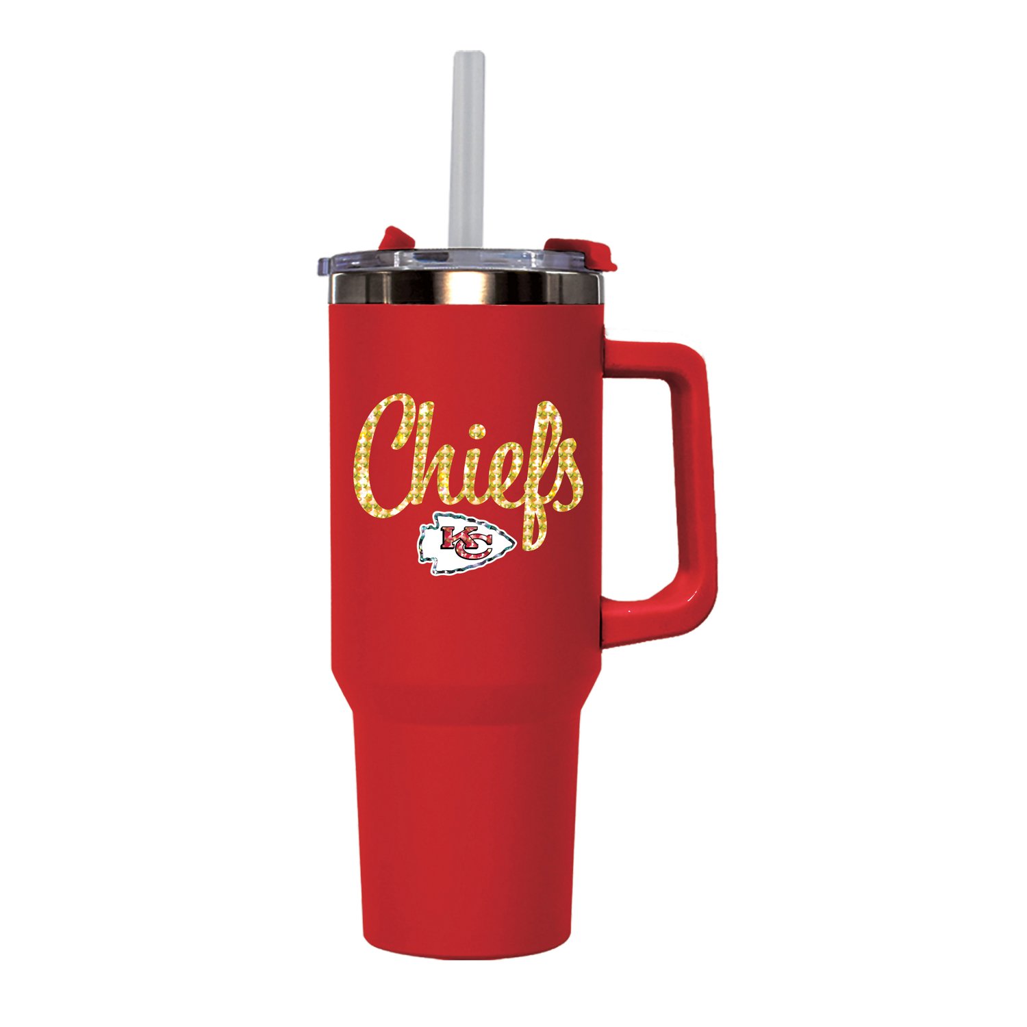 The Memory Company Kansas City Chiefs 40 oz Spot Bling Tumbler