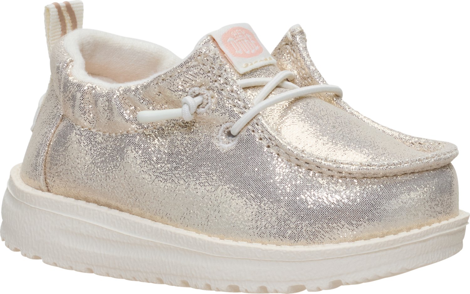 HEYDUDE Toddler's Lil Dudes Classic Metallic Slip-on Shoes - view number 3