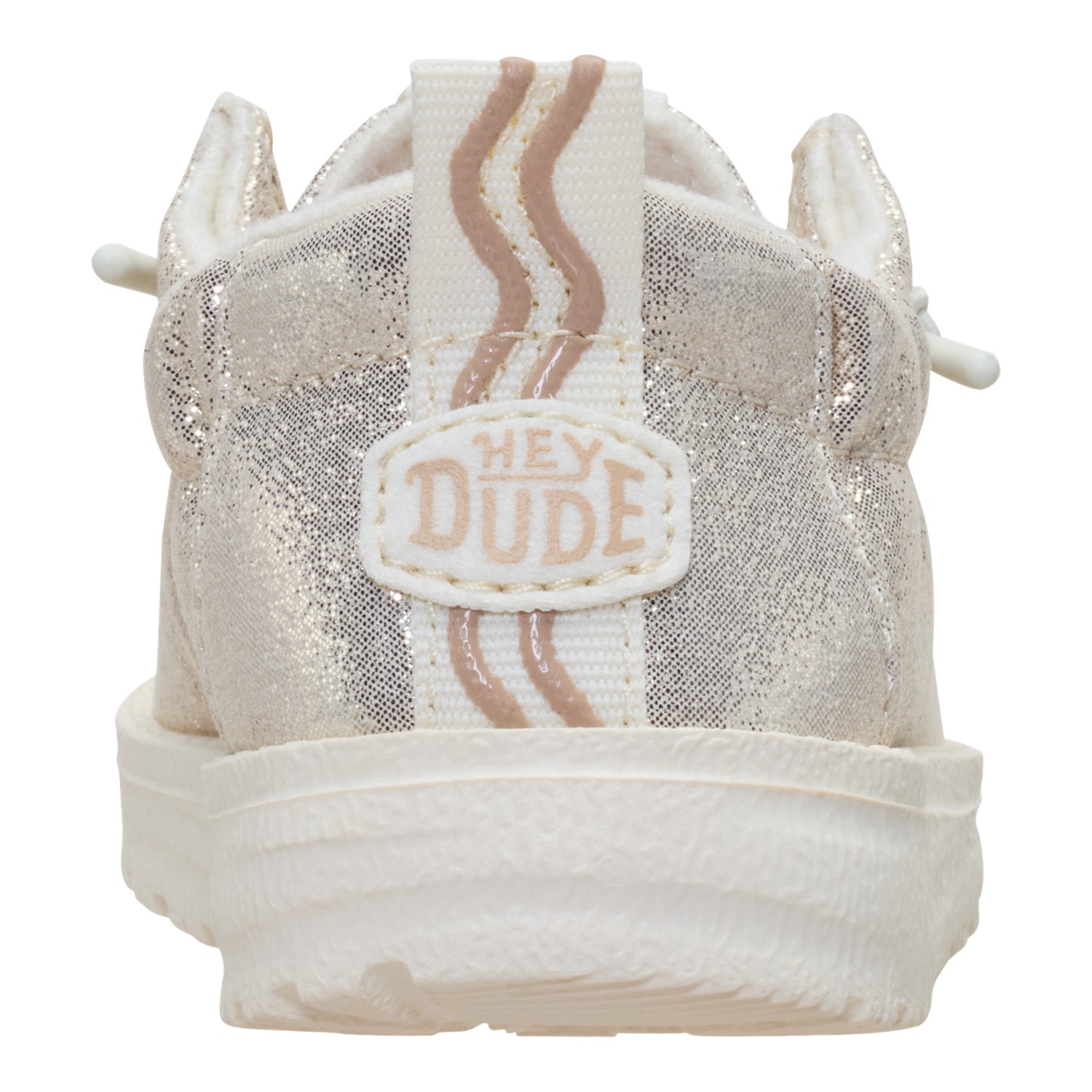 HEYDUDE Toddler's Lil Dudes Classic Metallic Slip-on Shoes - view number 5