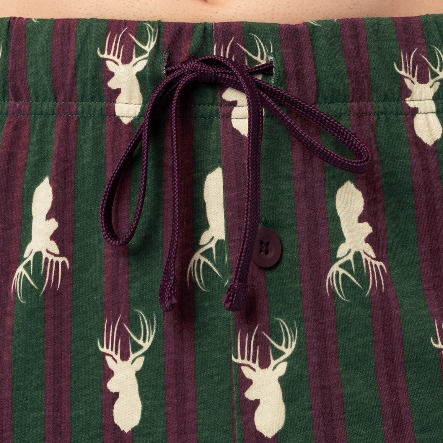 Indera Men's Deer Head Jersey Sleep Pants - view number 5