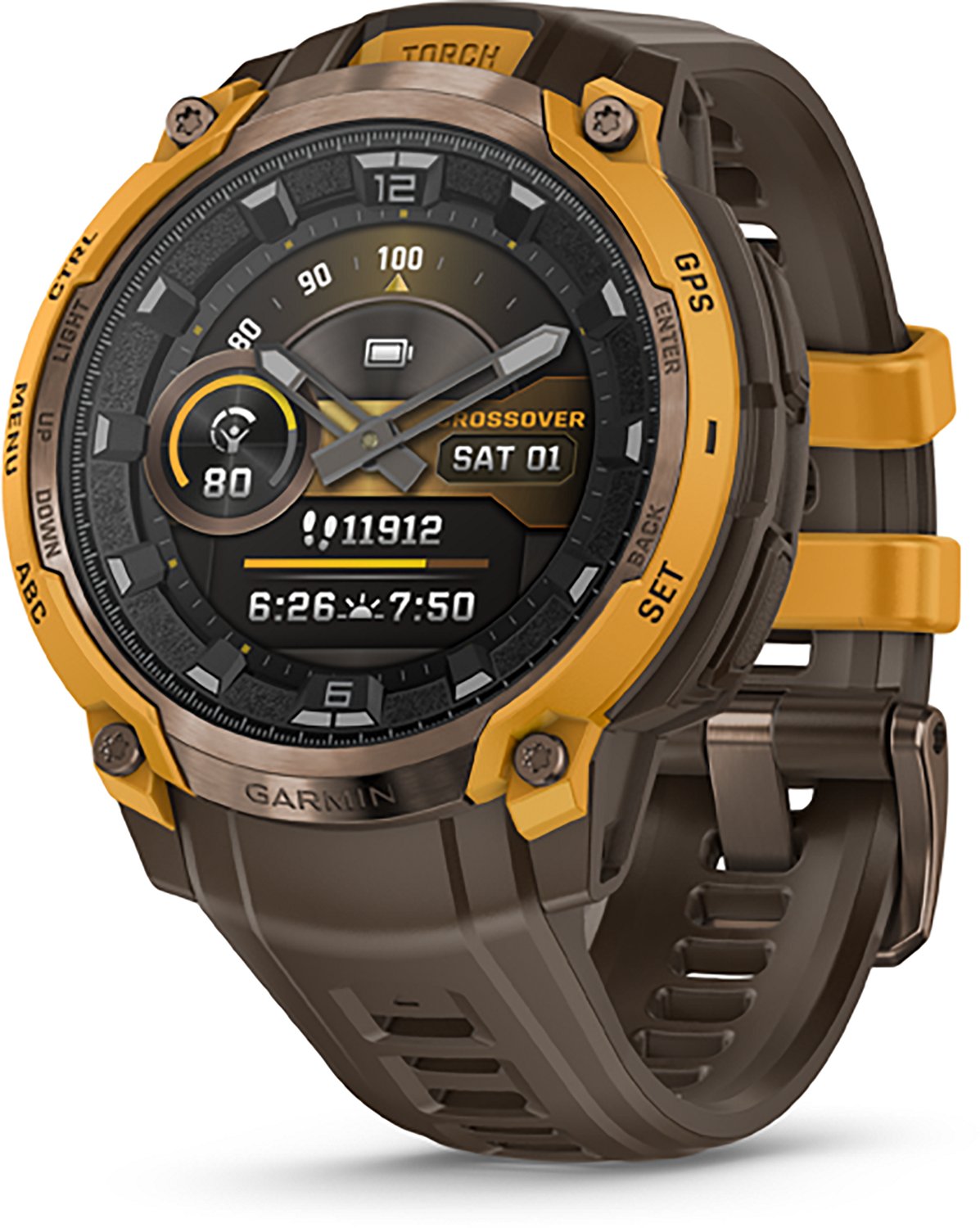 Garmin Instinct Crossover AMOLED Tactical Edition Smartwatch