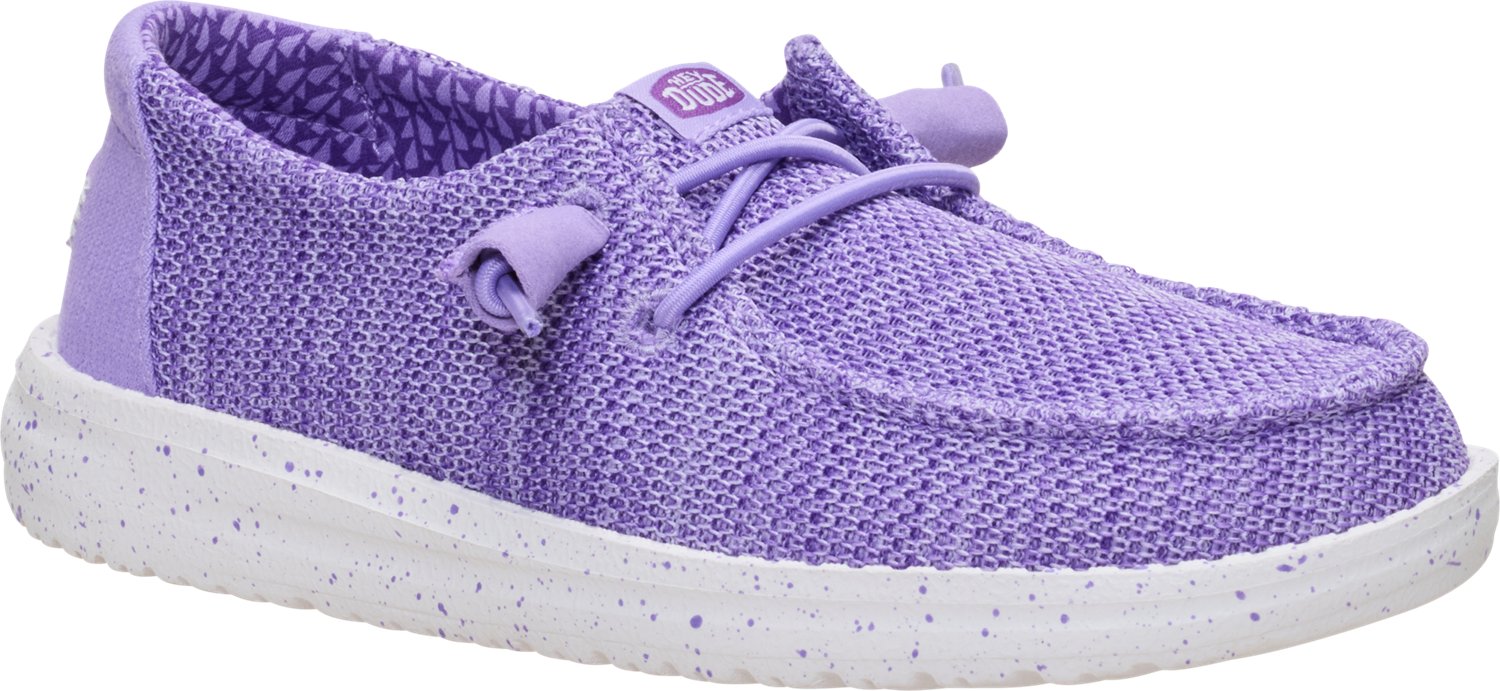 HEYDUDE Girls' Wendy Stretch Sox Shoes - view number 3