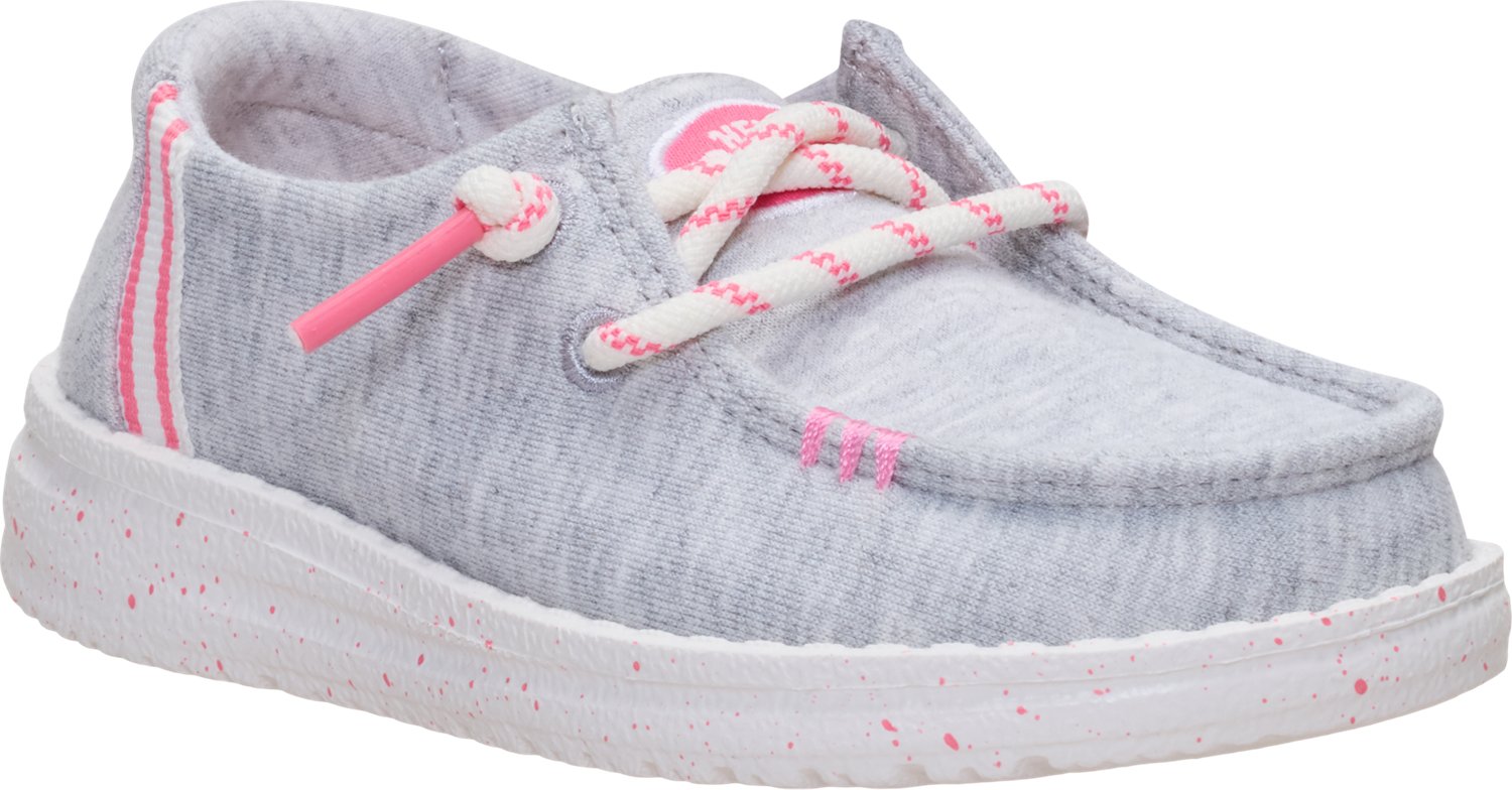 HEYDUDE Toddler Girls' Wendy Stretch Jersey Varsity Shoes - view number 3