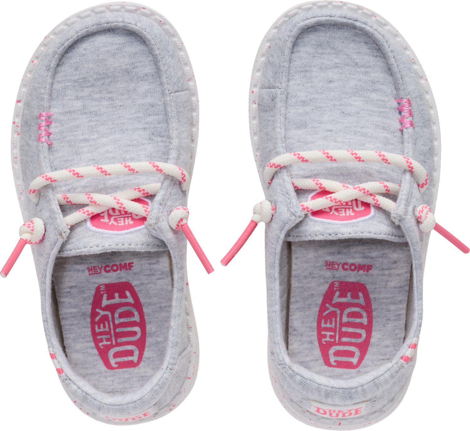 HEYDUDE Toddler Girls' Wendy Stretch Jersey Varsity Shoes - view number 6