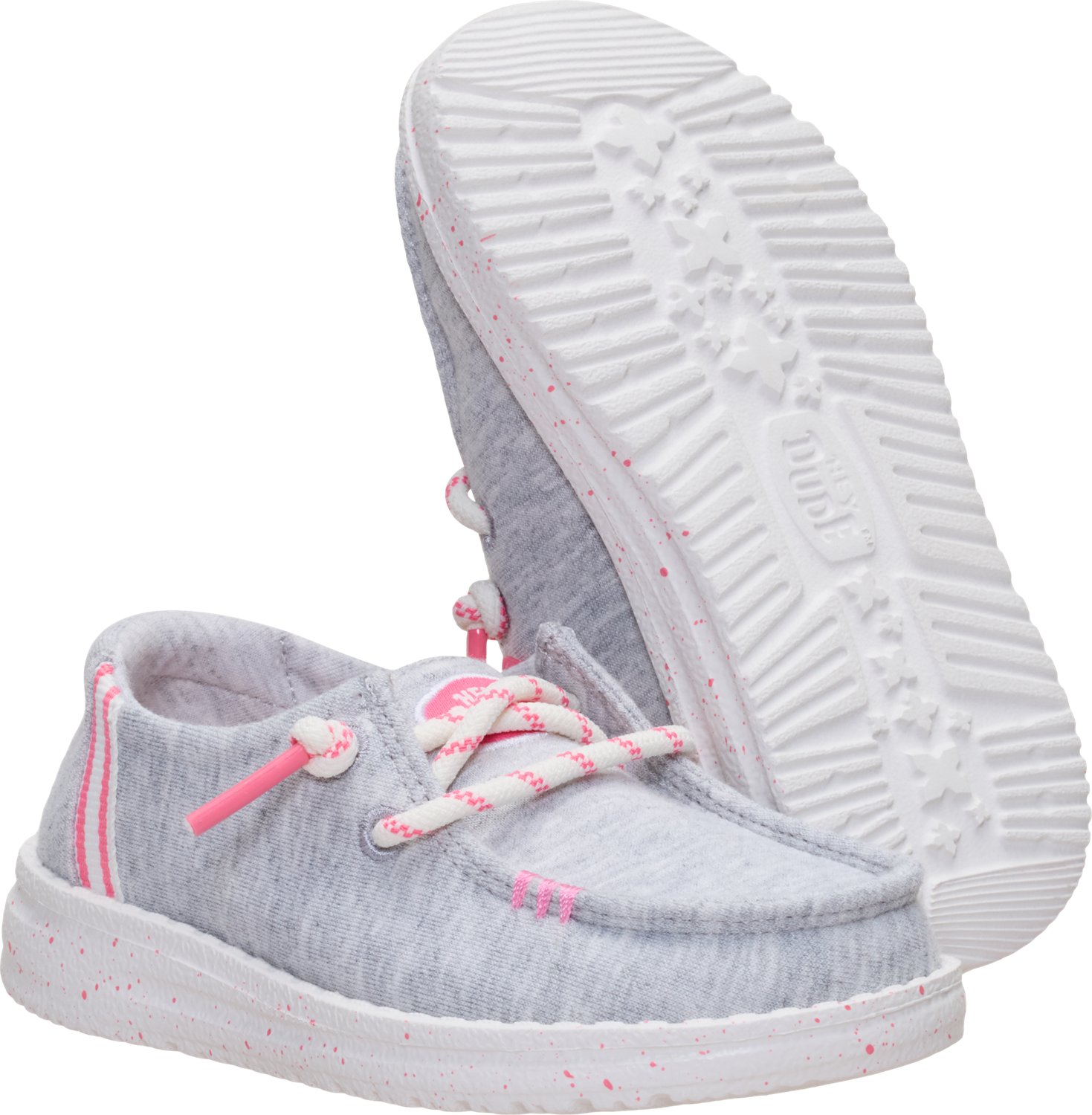 HEYDUDE Toddler Girls' Wendy Stretch Jersey Varsity Shoes - view number 7