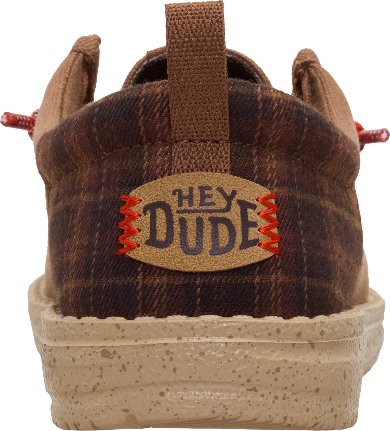 HEYDUDE Boys' Wally Funk Plaid Shoes - view number 5
