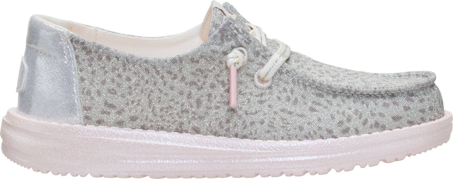 HEYDUDE Girls' Wendy Luxe Leopard Shoes