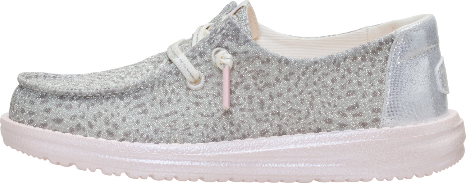 HEYDUDE Girls' Wendy Luxe Leopard Shoes - view number 2