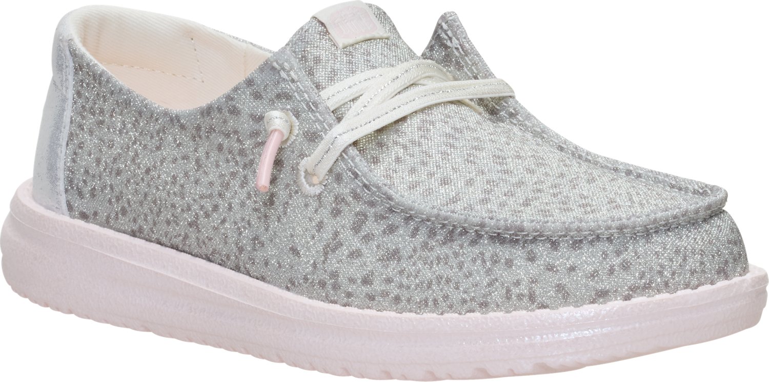 HEYDUDE Girls' Wendy Luxe Leopard Shoes - view number 3