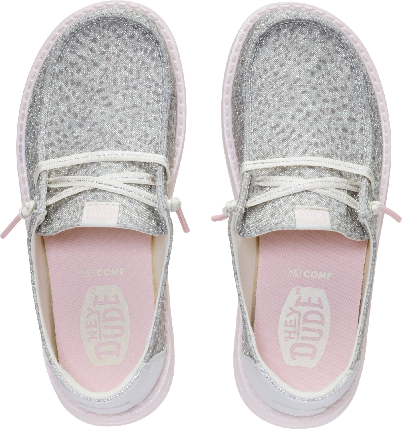 HEYDUDE Girls' Wendy Luxe Leopard Shoes - view number 6