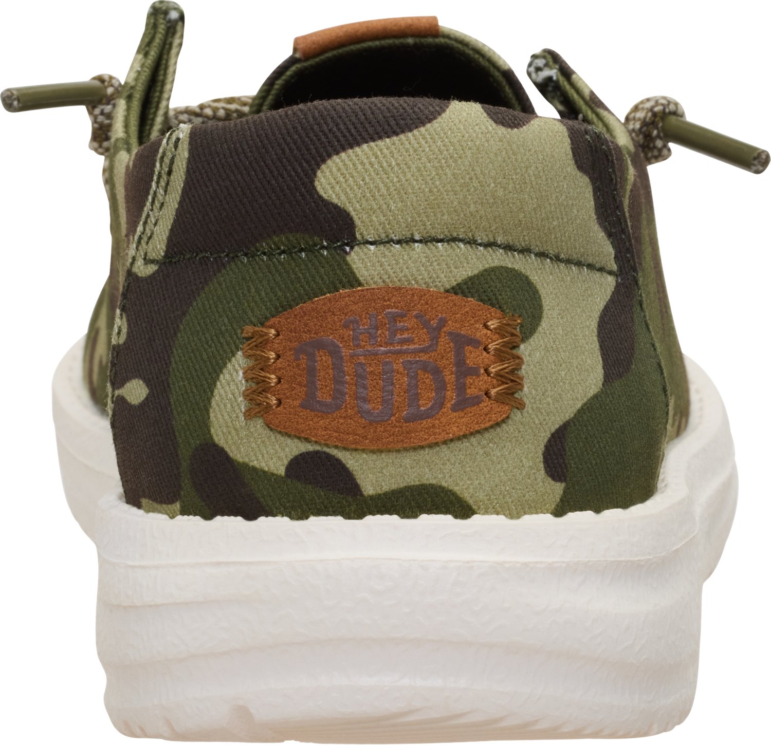 HEYDUDE Kids' Wally Essential Camo Shoes - view number 5