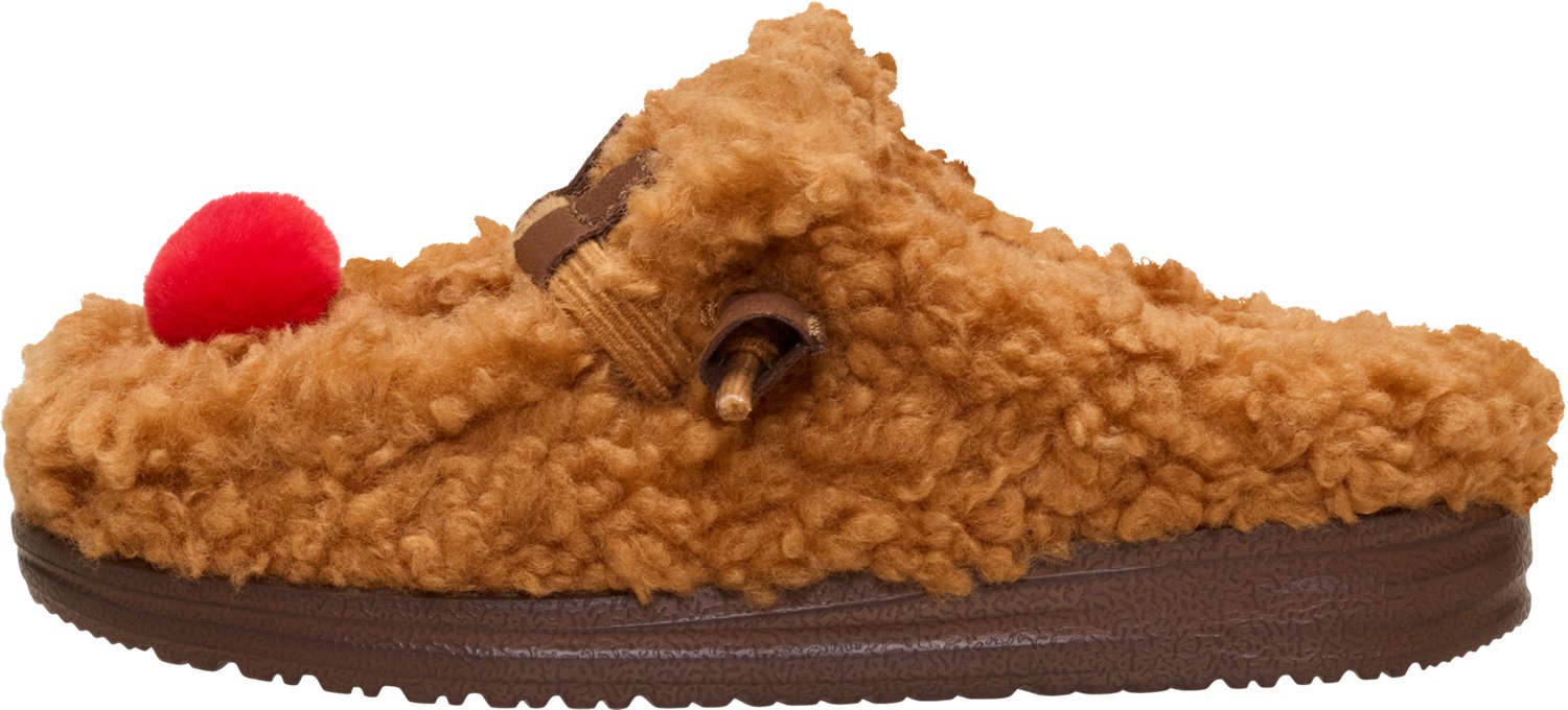 HEYDUDE Boys' Wally Reindeer Slippers - view number 2