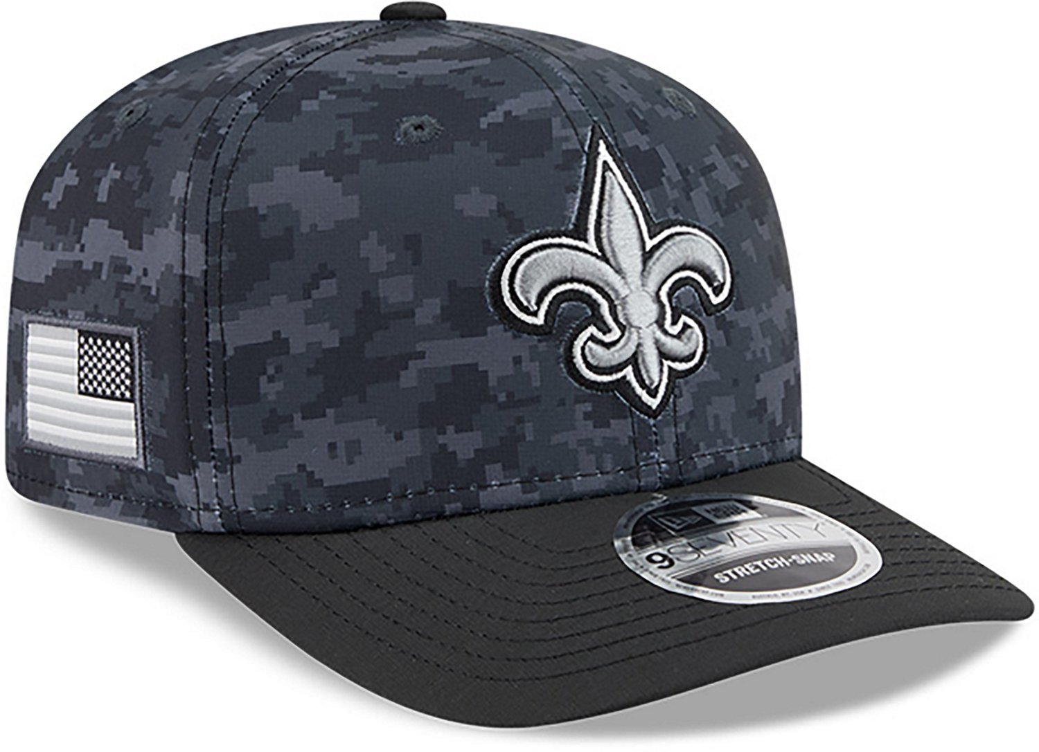 New Era New Orleans Saints 26 Salute to Service 9SEVENTY Cap - view number 4