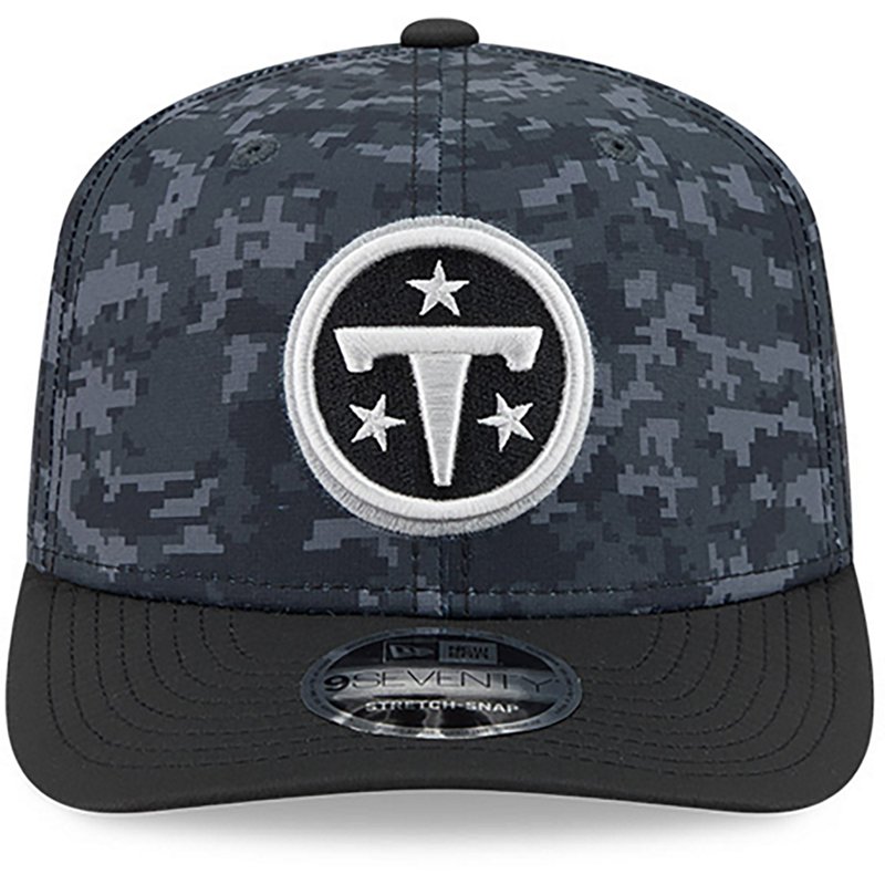 Men's New Era Black Tennessee Titans 2026 Salute To Service 9SEVENTY Adjustable Hat