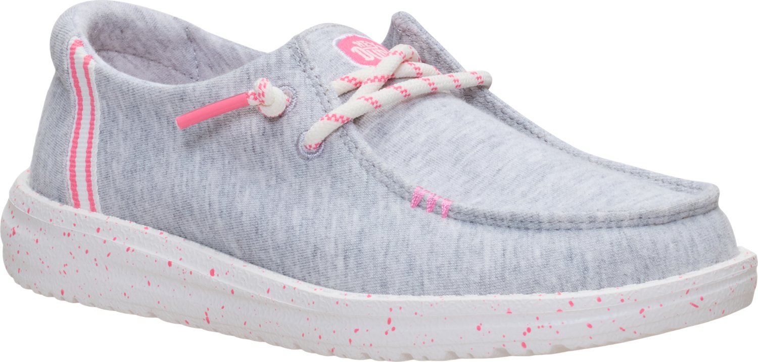 HEYDUDE Girls' Wendy Stretch Jersey Varsity Shoes - view number 3