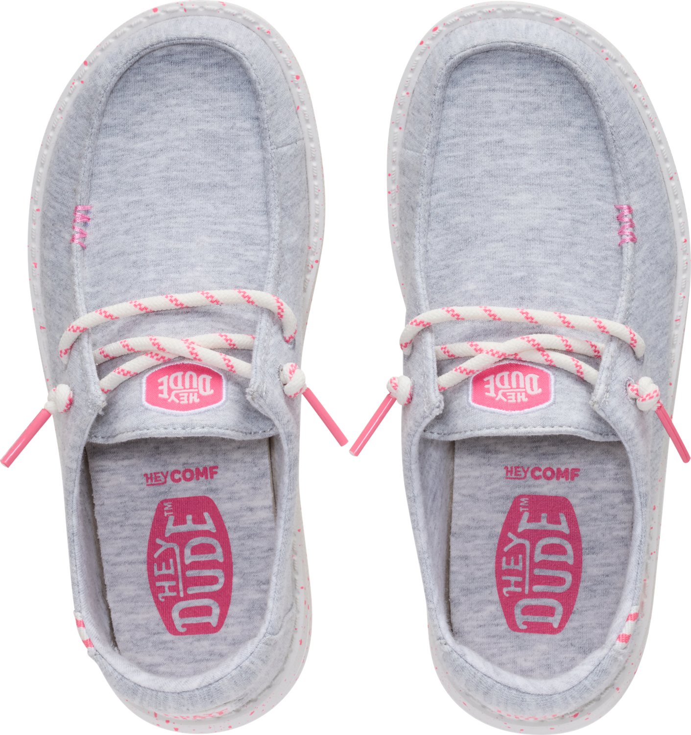HEYDUDE Girls' Wendy Stretch Jersey Varsity Shoes - view number 6