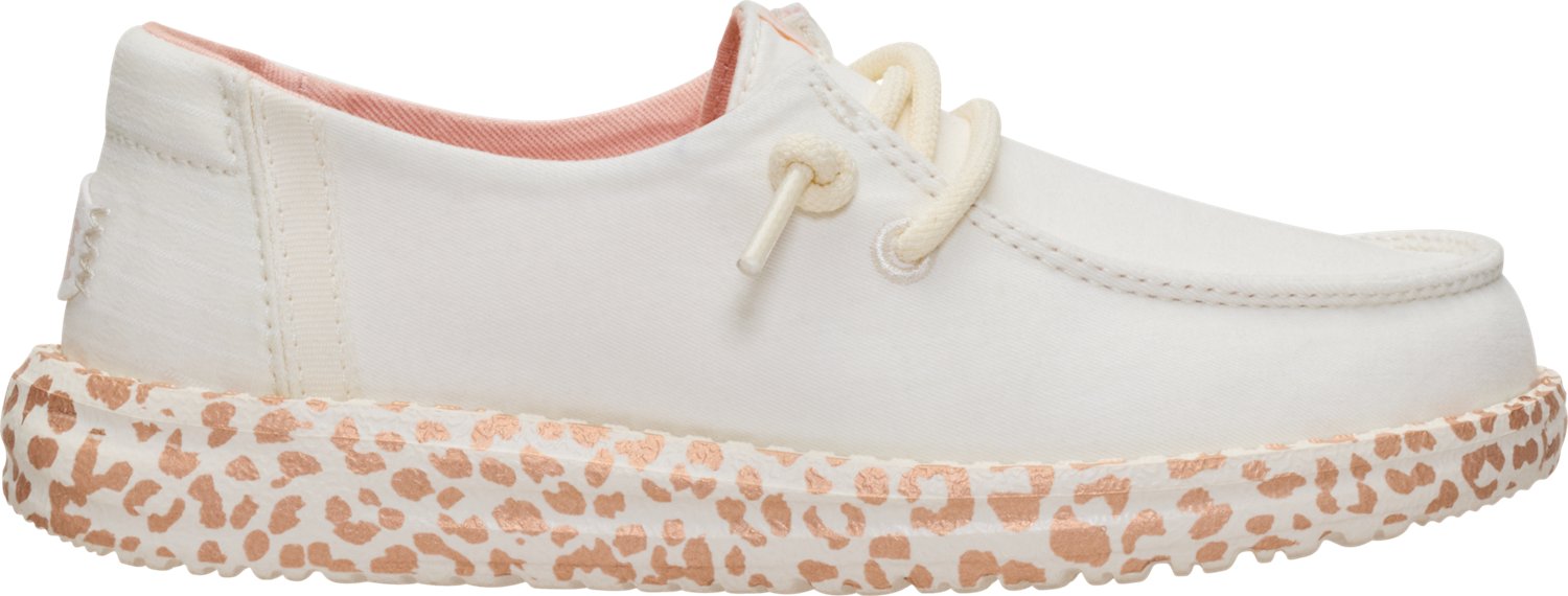 HEYDUDE Girls' Wendy Metallic Leo Shoes