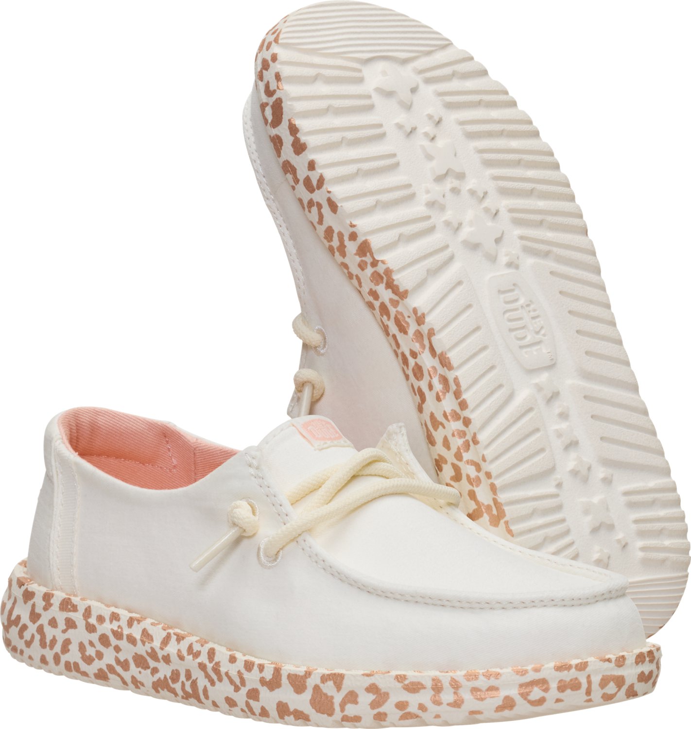 HEYDUDE Girls' Wendy Metallic Leo Shoes - view number 7