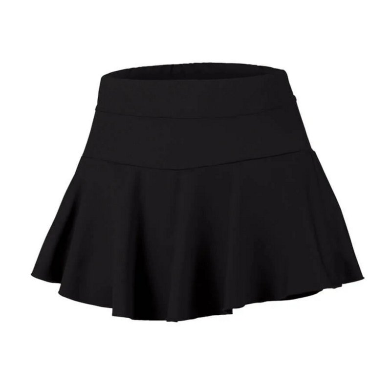 GK Elite Ion Cheer Aspire Flutter Skirt, Girls', Medium, Black