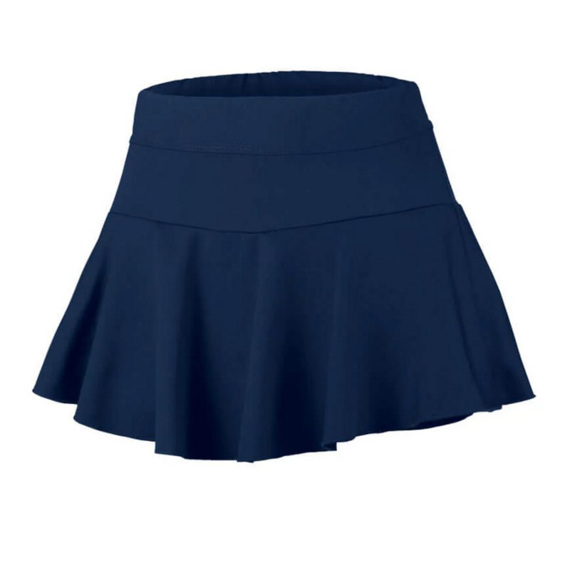 GK Elite Ion Cheer Aspire Flutter Skirt, Girls', Medium, Navy
