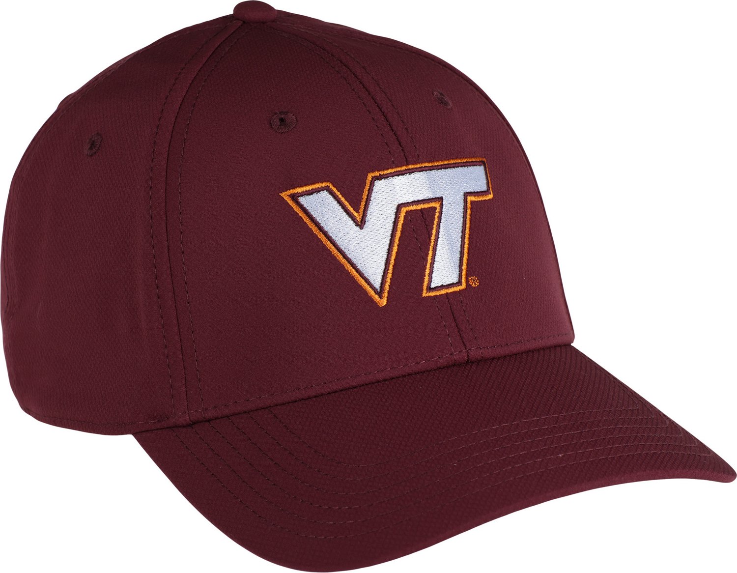 Ahead Headwear Virginia Tech Primary Logo Stratus Cap