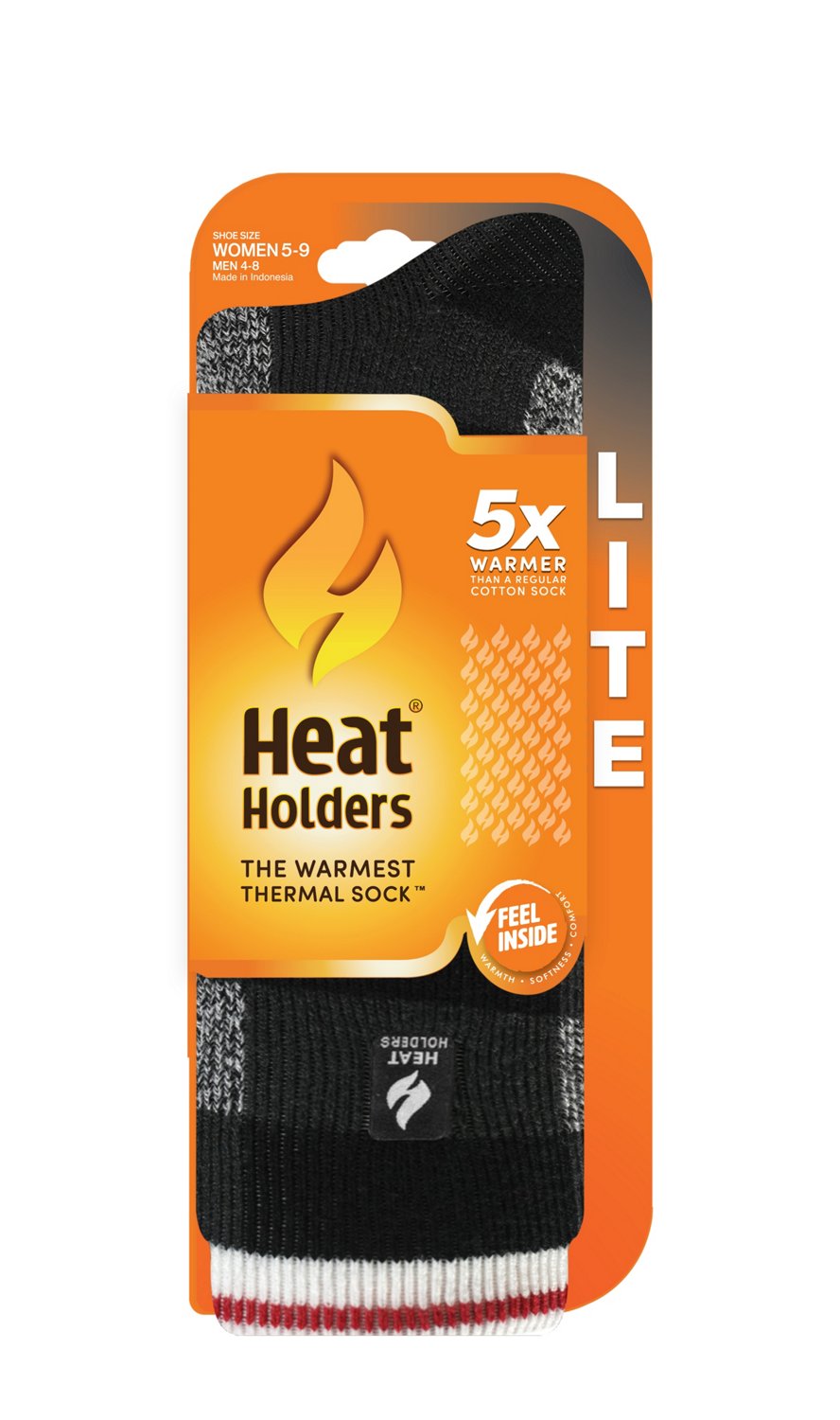Heat Holders Women's Lites Riley Buffalo Plaid Crew Sock 1 Pack