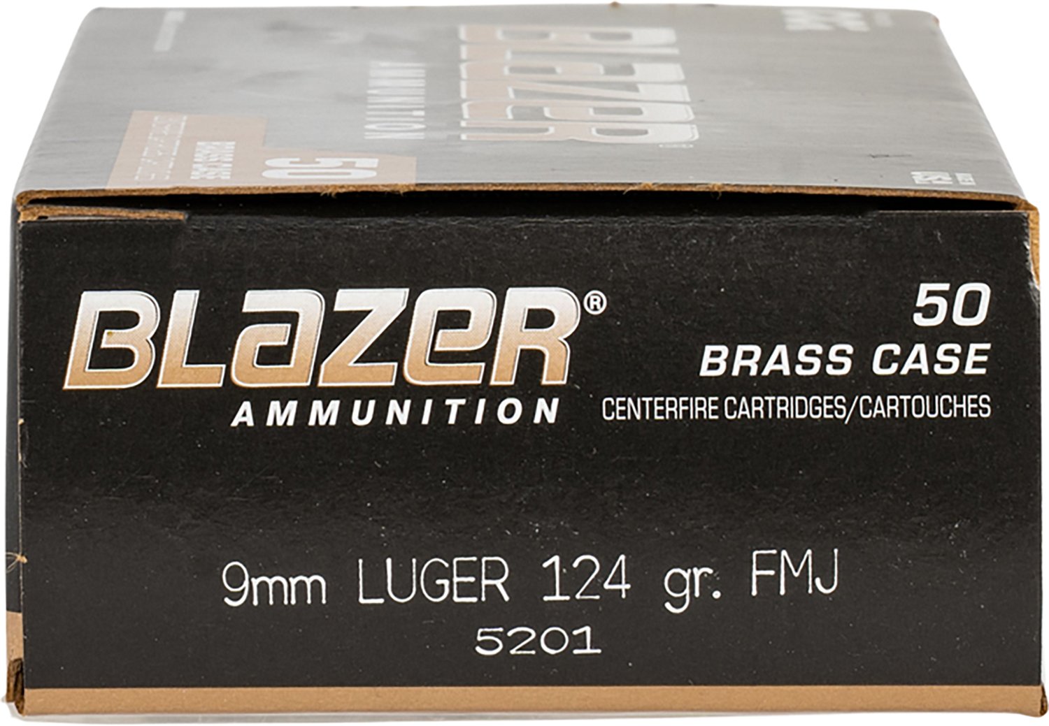 CCI Blazer Brass 9mm 124-Grain Full Metal Jacket Round Nose Centerfire Handgun Ammunition - 50 Rounds - view number 2