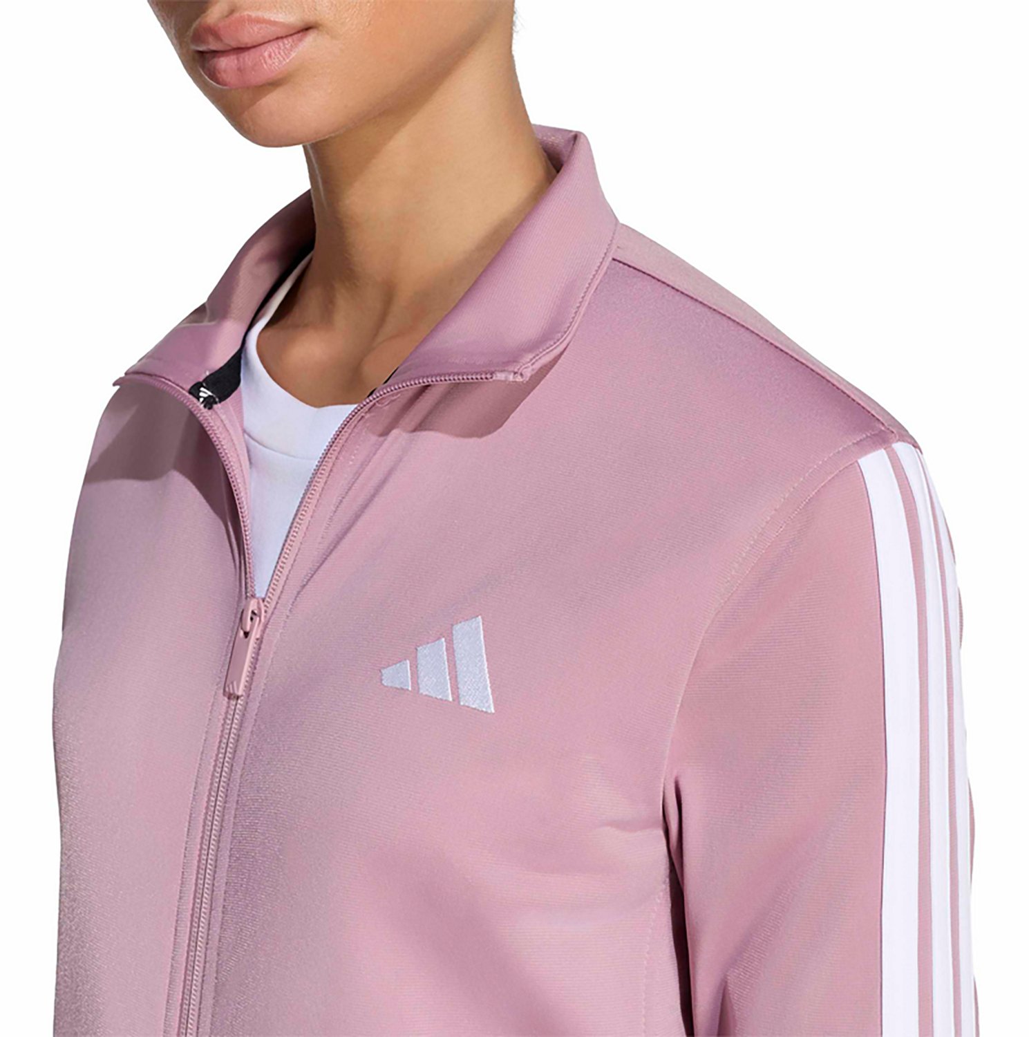 adidas Women's Tricot 3-Stripes Track Top - view number 3
