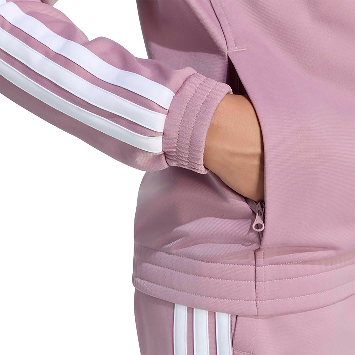adidas Women's Tricot 3-Stripes Track Top - view number 4