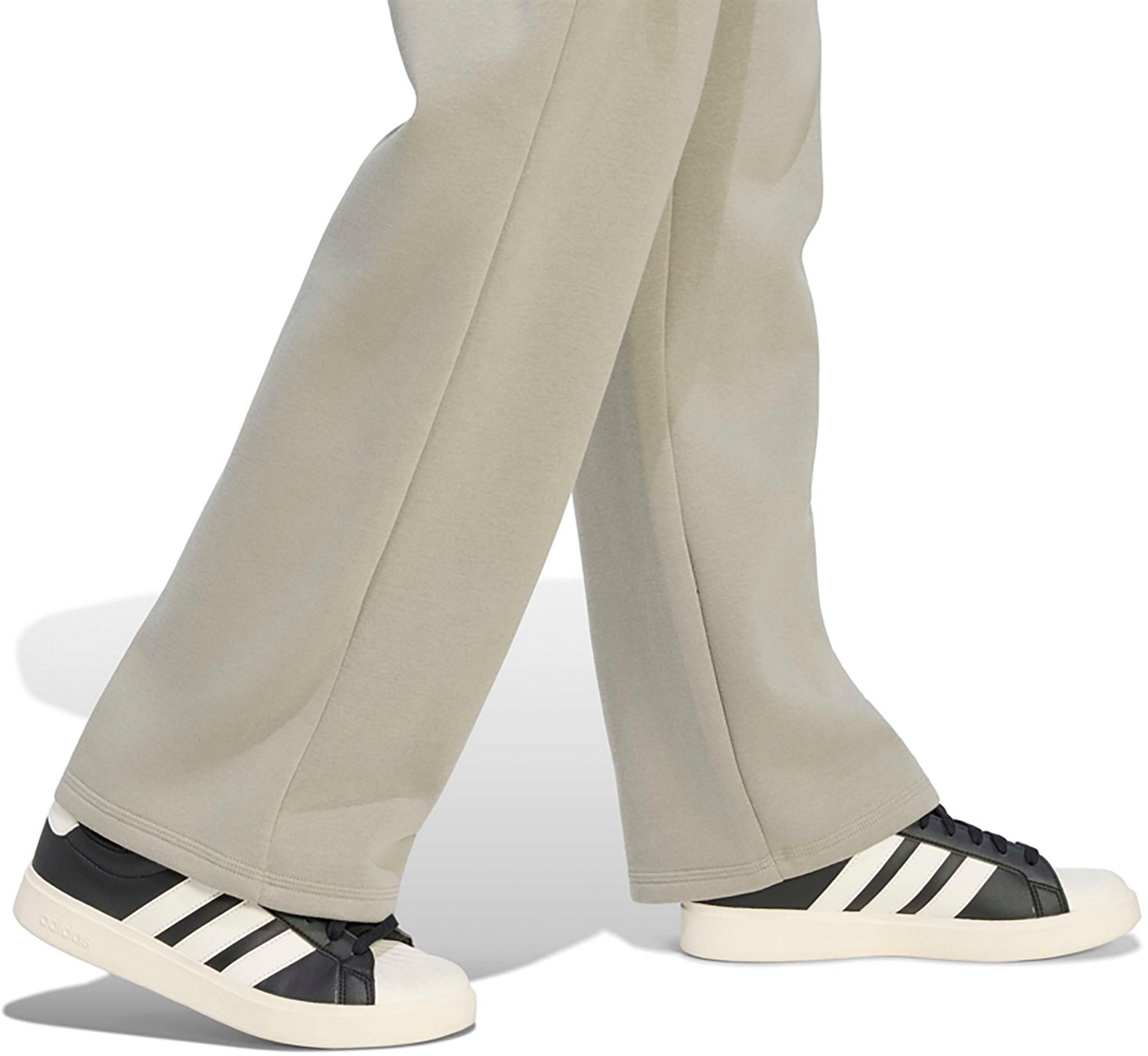 adidas Women's Essentials Small Logo Feel Cozy Open Hem Pants - view number 4
