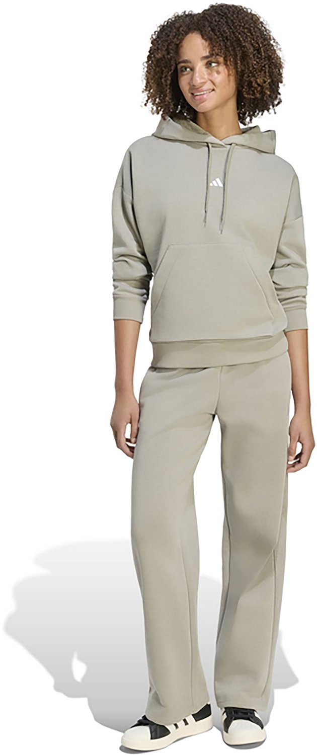 adidas Women's Essentials Small Logo Feel Cozy Open Hem Pants - view number 5