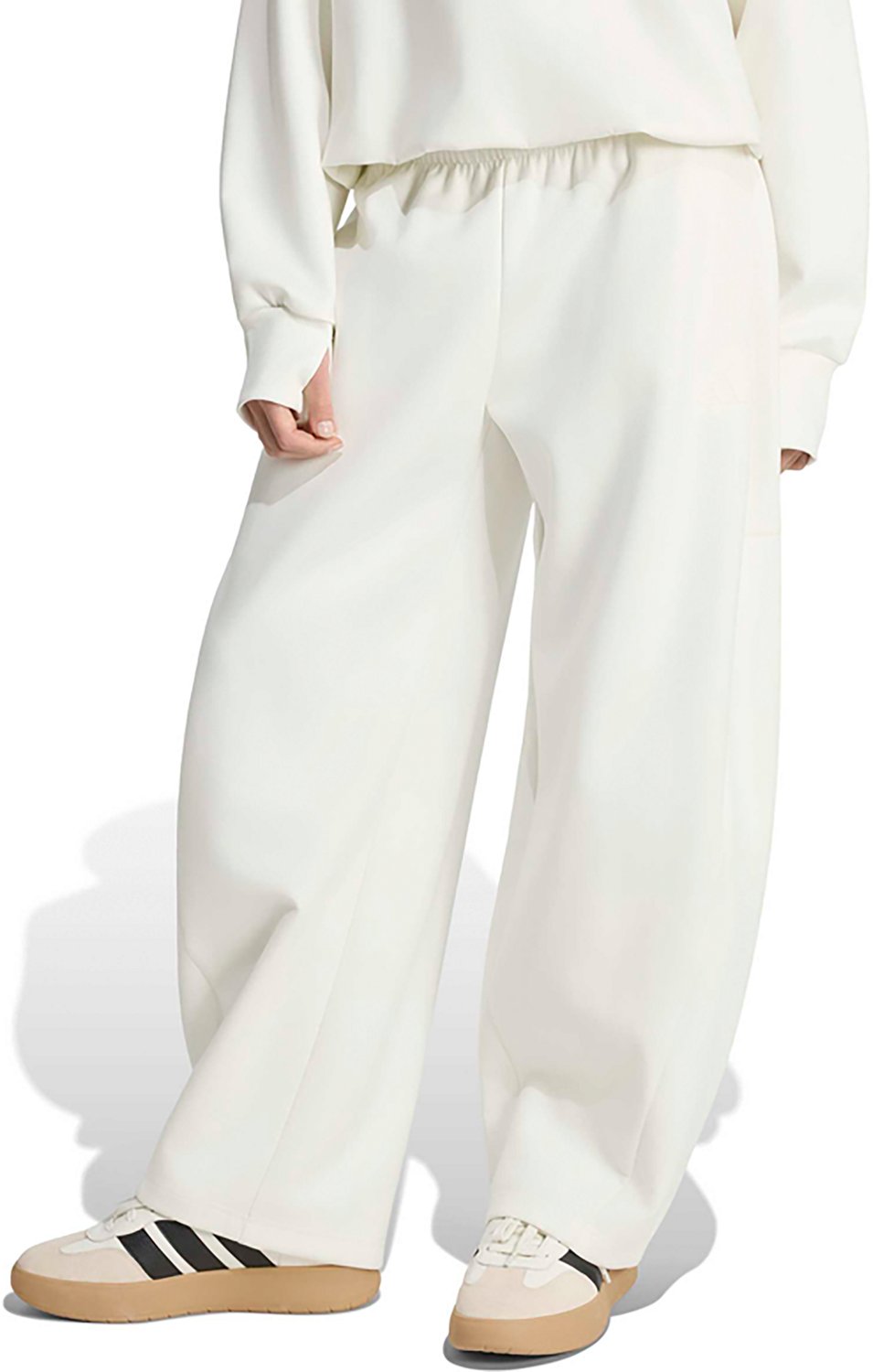 adidas Women's Soft Lux Winter Knit Barrel Pants