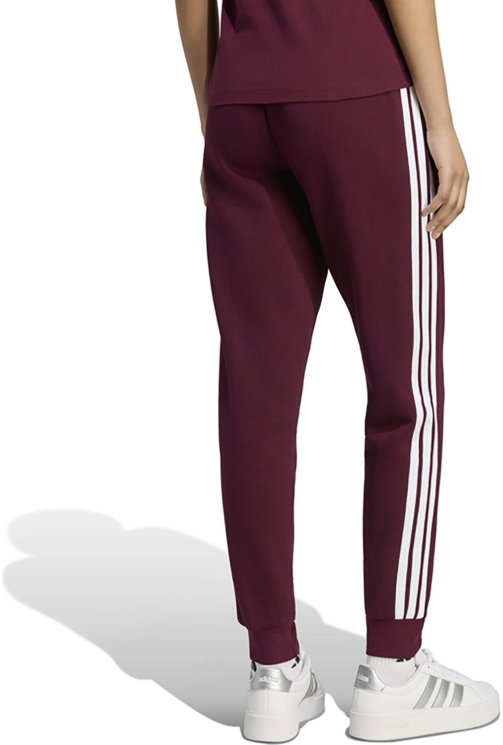 Adidas Women's Essentials 3S Fleece Slim Pants - view number 2