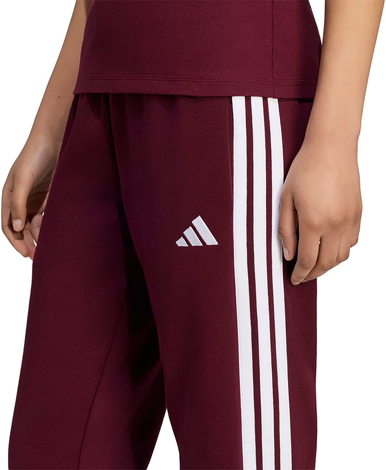 Adidas Women's Essentials 3S Fleece Slim Pants - view number 3
