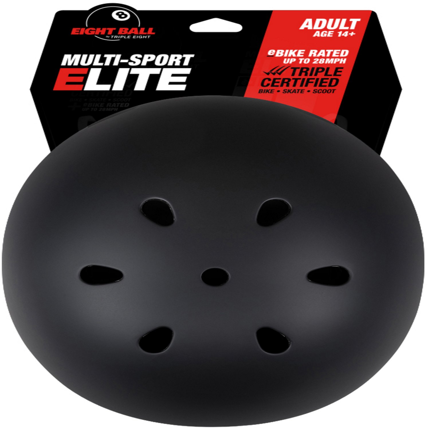 Triple Eight Eight Ball E-Lite Helmet - view number 7