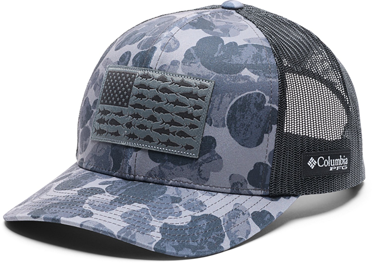 Columbia Sportswear Men’s PFG Camo Snapback Ball Cap - view number 5