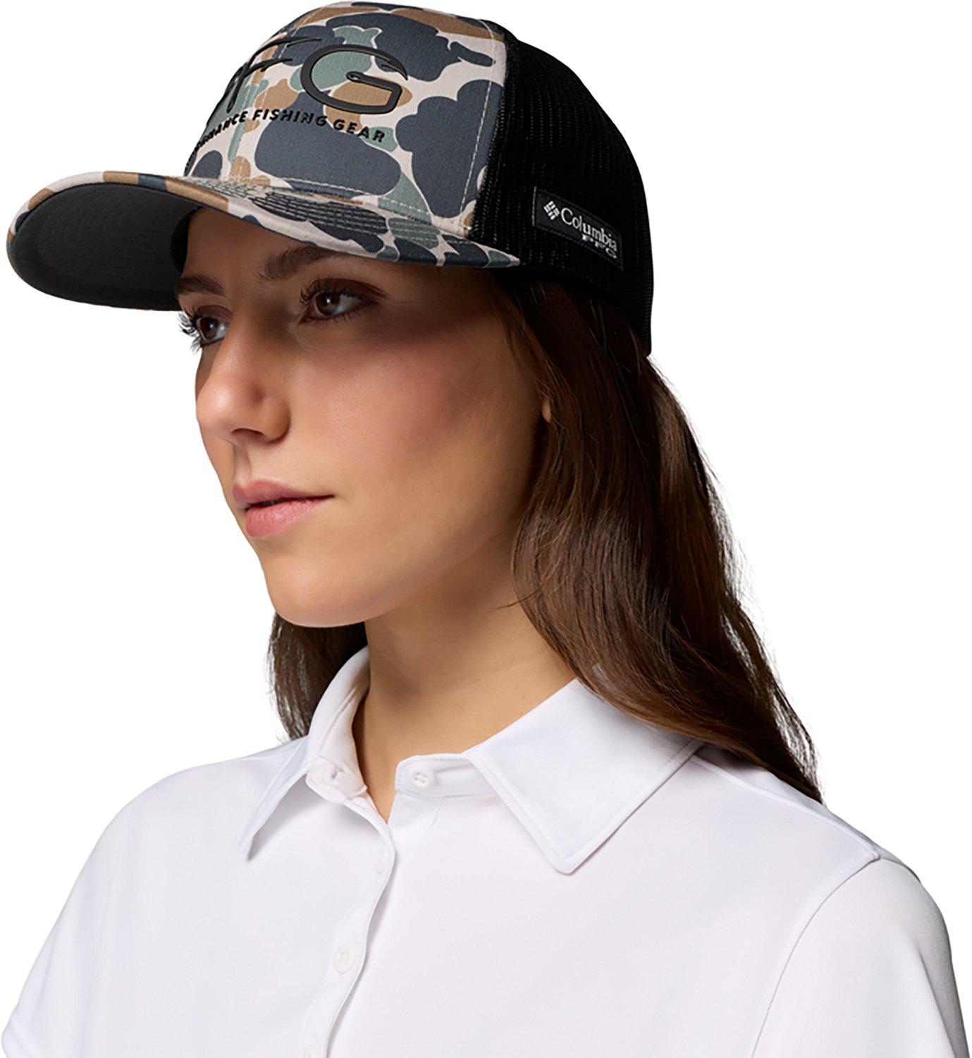 Columbia Sportswear Men’s PFG Camo Snapback Ball Cap
