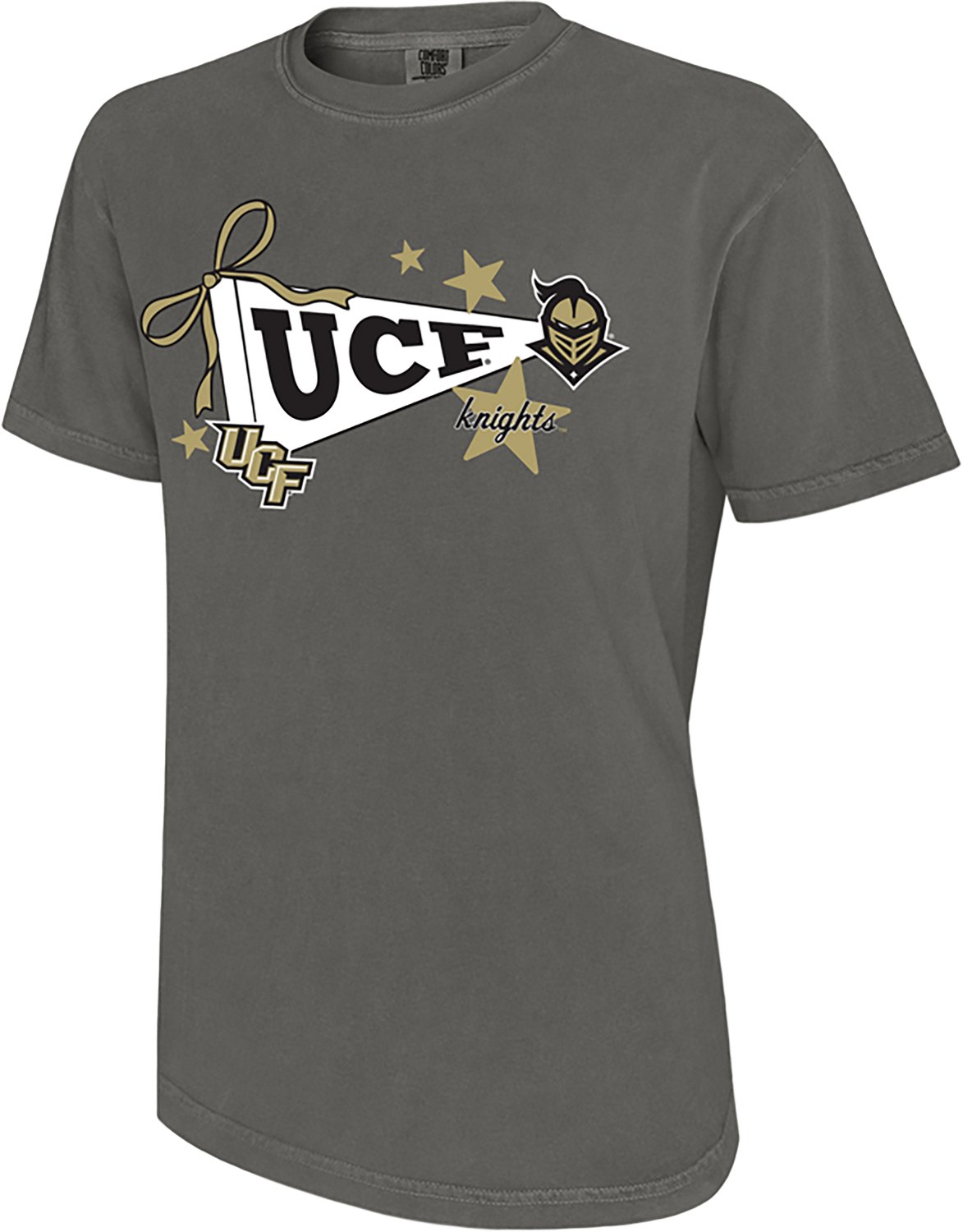 WILDCAT RETRO Women's University of Central Florida Pennant Star Graphic T-shirt