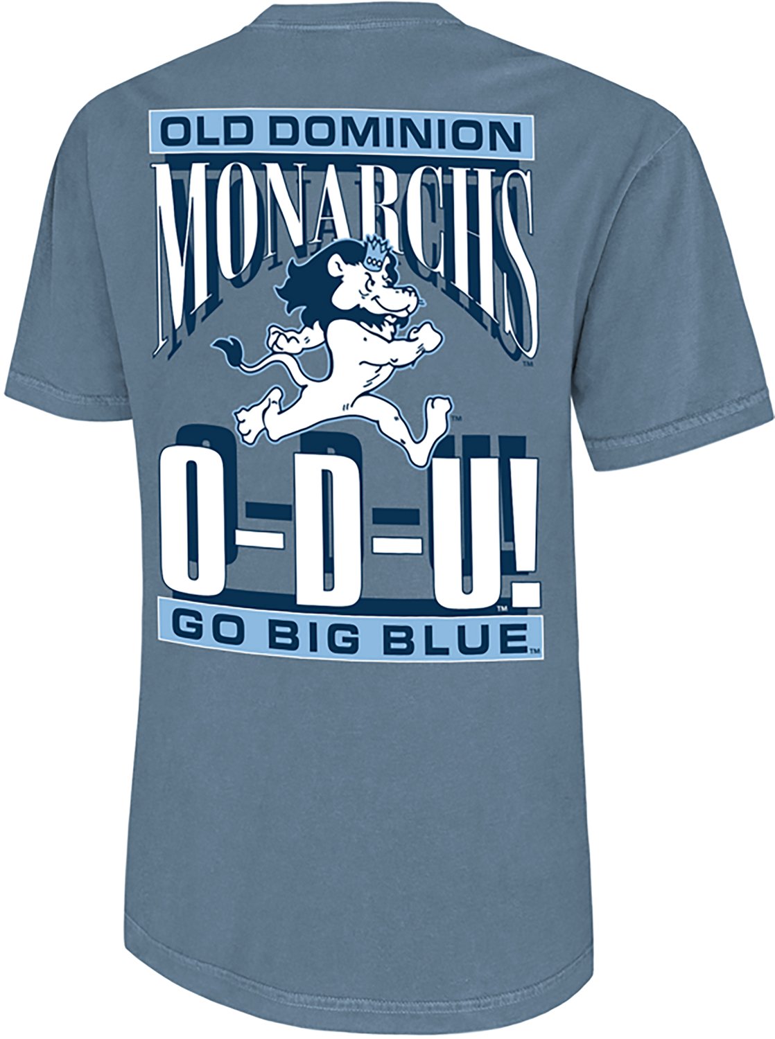 WILDCAT RETRO Men's Old Dominion University Arch Mascot Graphic T-shirt - view number 2