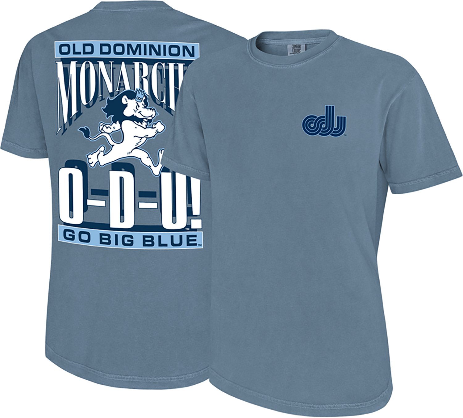 WILDCAT RETRO Men's Old Dominion University Arch Mascot Graphic T-shirt - view number 3