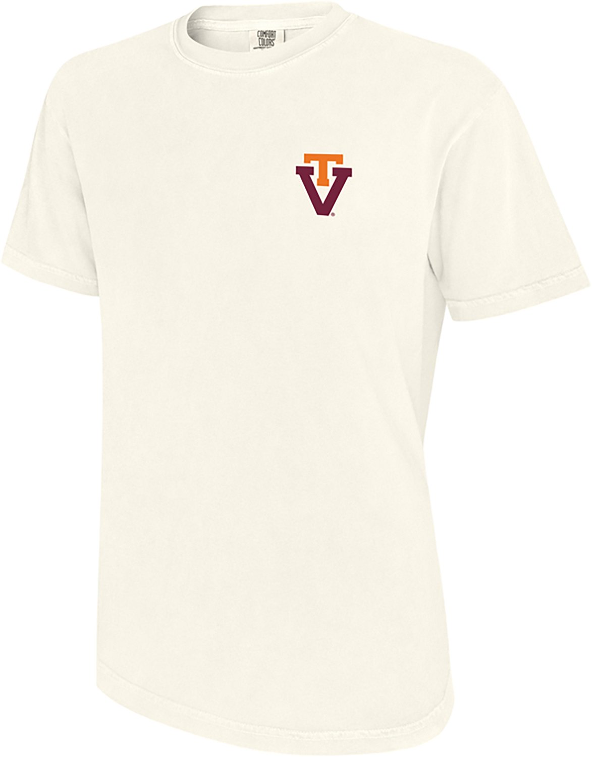 WILDCAT RETRO Men's Virginia Tech School Arch Mascot Graphic T-shirt
