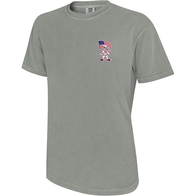 WILDCAT RETRO Men's Texas A&M University Sarge American Flag Graphic T-shirt